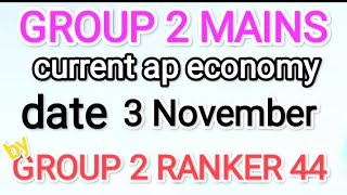 APPSC GROUP 2 MAINS quot GROUP 2 RANKER 44quot 3 November 2024 [upl. by Leinod]