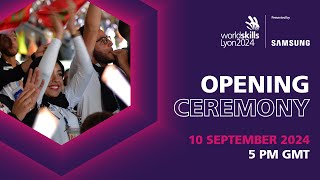 WorldSkills Lyon 2024 Opening Ceremony [upl. by Hezekiah]