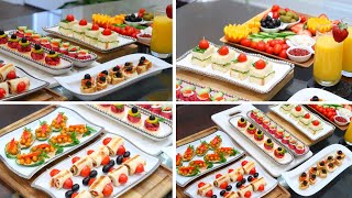 Easy Appetizer Ideas to Impress your Guests  Party Finger Food Recipes [upl. by Dickens]