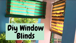 DIY Window Blinds [upl. by Onitselec273]