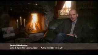 PURE Life Experiences TV Interview  Janne Honkanen CEO amp Founder Luxury Action Finland [upl. by Nnylesor]