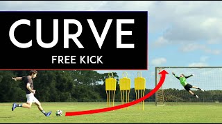 How to CURVE a BALL  Take AMAZING Free kicks [upl. by Marriott543]