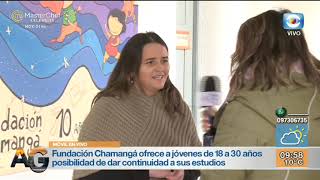 Móvil  Fundación Chamangá ofrece becas de estudio a jóvenes de 18 a 30 años [upl. by Sirenay]