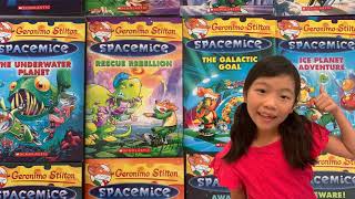 Book Review Geronimo Stilton  Spacemice series [upl. by Gent658]