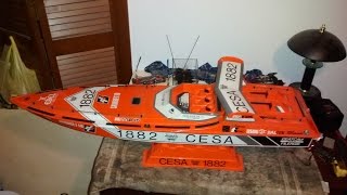 Cesa 1882 Rc Boat [upl. by Beaudoin]