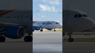 Allegiant airline pulling in [upl. by Nancee]