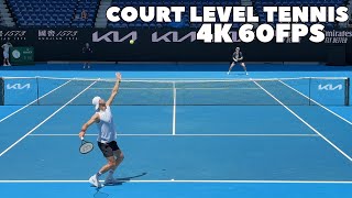 Grigor Dimitrov amp Emil Ruusuvuori Points Practice  Court Level 2024 4K 60FPS [upl. by Coussoule]