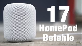 17 HomePod Befehle für den Alltag [upl. by Annas538]