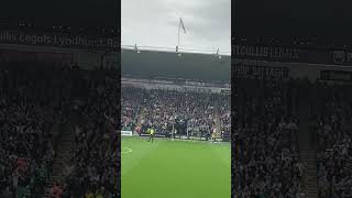 Plymouth Argyle fans celebrating Cissoko goal V Hull City 17824 [upl. by Sivia573]