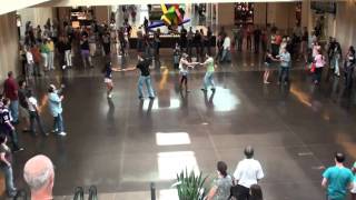 West Coast Swing Flash Mob in Dallas [upl. by Elletsirhc]