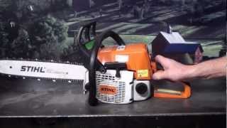 The chainsaw guy shop talk Stihl 025 Chainsaw 10 06 [upl. by Amorete]