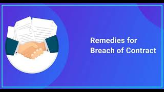 9 What are the Remedies for Breach of Contract by Prof Jatinder Khatri [upl. by Lyrehc]