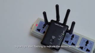 Setup Tutorial Wavlink WN575A3 AC1200 DualBand Wireless APRange ExtenderRouter Product Overview [upl. by Isayg809]