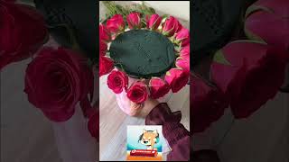 How to make a flower box ideas how diy gift howto flowers bouquet homemade birthday [upl. by Hewes]