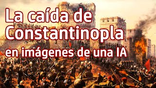 La caída de Constantinopla según una IA de imágenes [upl. by Redla]