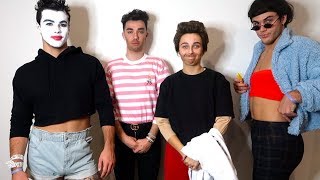 DRESSING UP AS EACHOTHER ft Dolan Twins amp James Charles [upl. by Kaasi666]