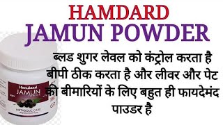 hamdard jamun powder uses in hindi Urdu hamdard jamun powder ke fayede Dr rubal Kaur [upl. by Winzler]