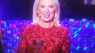 ANNEKA RICE announces WRONG WINNER presenting NTA for best QUIZ SHOW FOOTAGE  NTA 2022 [upl. by Hayman]