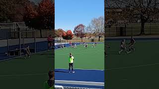 Yale Womens Field Hockey Yale SHUTDOWNS Temple in a 30 WIN Goal By 22 Julia Freedman [upl. by Nigel]