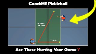 5 Shots That Are Hurting Your Pickleball Game 👀 [upl. by Tepper762]