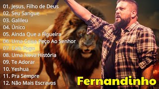 Fernandinho  Top 10 Hinos Gospel Mais Ouvidos de 2024 gospel gospel2024 music Fernandinho [upl. by Narton]