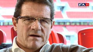 The Official England Youtube Channel  England  FATV Exclusive  Fabio Capello ahead of England vs Montenegro 041010 [upl. by Neellok]