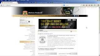 Requerer e Agendar o Passaporte no Site da Polícia Federal [upl. by Inaniel776]