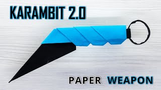 Karambit 20  New Techniques for an Awesome Paper Weapon [upl. by Raven]