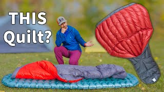 PREMIUM QUILT AT BUDGET PRICES Outdoor Vitals Stormloft Quilt Review [upl. by Zilevi]