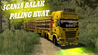 LIVE  KAKLONG SCANIA VS KAYU BALAK  ETS2 MALAYSIA [upl. by Gardia]