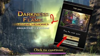 Darkness and Flame 2  Missing Memories part 1  walktrough [upl. by Zetroc248]