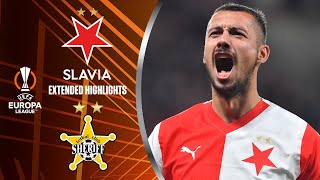 Slavia Praha vs Sheriff Extended Highlights  UEL Group Stage MD 2  CBS Sports Golazo  Europe [upl. by Kironde]