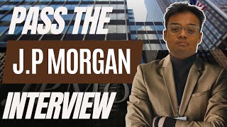 2024 Pass The JP Morgan Interview  JP Morgan Hirevue Interview Questions and Answers [upl. by Eilyw]