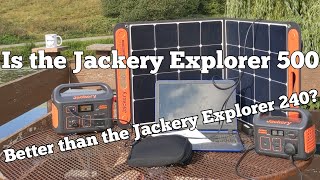 Is the JACKERY Explorer 500 better than the JACKERY Explorer 240 Jackery9Years [upl. by Ethelyn]