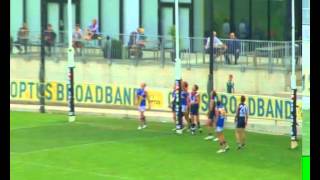 ROUND 1 2012  WESTERN JETS vs SANDRINGHAM [upl. by Notkcorb]