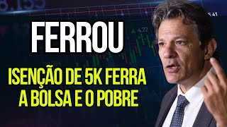 Pobre vai Sofrer e Ibovespa em Queda e Pode Piorar MUITO  isa4 taee11 bbas3 itsa4 [upl. by Odnalor]