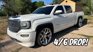 46 drop on my GMC Sierra and put 24s [upl. by Didier810]