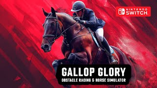 Gallop Glory Obstacle Racing amp Horse Simulator Gameplay Nintendo Switch [upl. by Ainola]