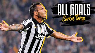 All 50 Goals by Carlitos Tevez with Juventus  Magic in Dortmund a Masterpiece vs Parma amp More [upl. by Burgener822]