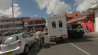 driving in mauritius vallee des pretres to moka trail path [upl. by Ehcsrop]