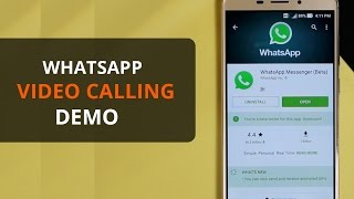 How to use WhatsApp video calling [upl. by Schoenburg]