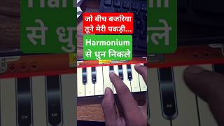 Jo bich bajariya harmonium bajana sikheharmonium kaise sikhe nagin dhun [upl. by Naol]