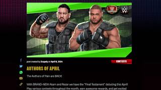 BROG NEW MLC and AOP  WWE Champions Blog Readthrough [upl. by Pena]