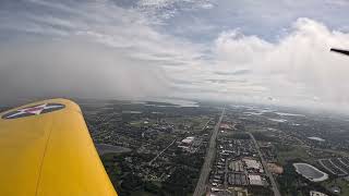 Ercoupe Apopka flying around Lake Apopka [upl. by Lachus58]