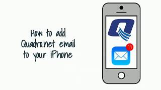 How To Add Your Quadro Email to your iPhone Device 2020 [upl. by Eyllek220]