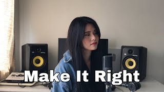 BTS 방탄소년단 Make It Right feat Lauv Cover by Aiana [upl. by Obmar]