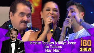 İbrahim Tatlıses amp Hülya Avşar amp İdo Tatlıses  Mavi Mavi [upl. by Hanover]