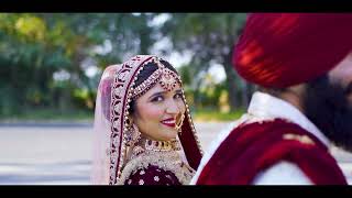 Amandeep Singh Weds Jaspreet Kaur Wedding Highlights [upl. by Susejedesoj]