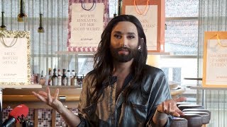 Conchita  Pressekonferenz Handel Wien Echtshopper  30102017 [upl. by Sturdivant]