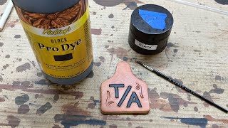 3 Tips For Dyeing Leather Black [upl. by Ylsel]